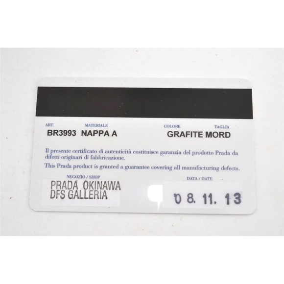 PRADA NAPA LEATHER HOBO SHOULDER BAG - Picture 14 of 16